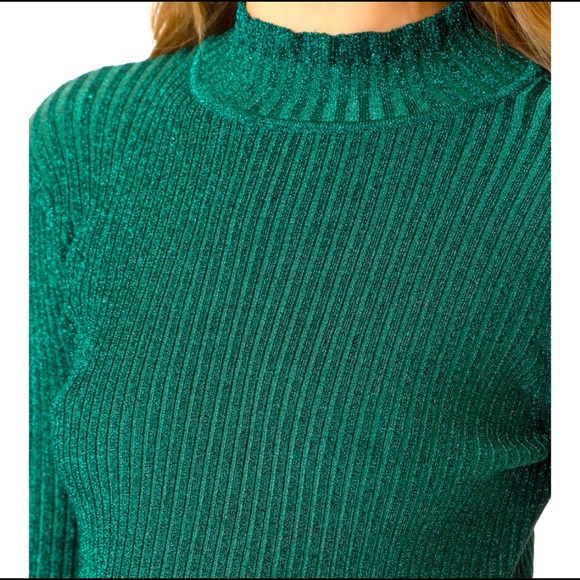 Sweater Italian Stardust Rib Pullover Milly S MUST GO BEFORE SEPTEMBER - Picture 1 of 11